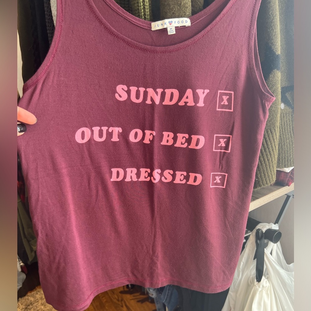 Junk Food Tank Top